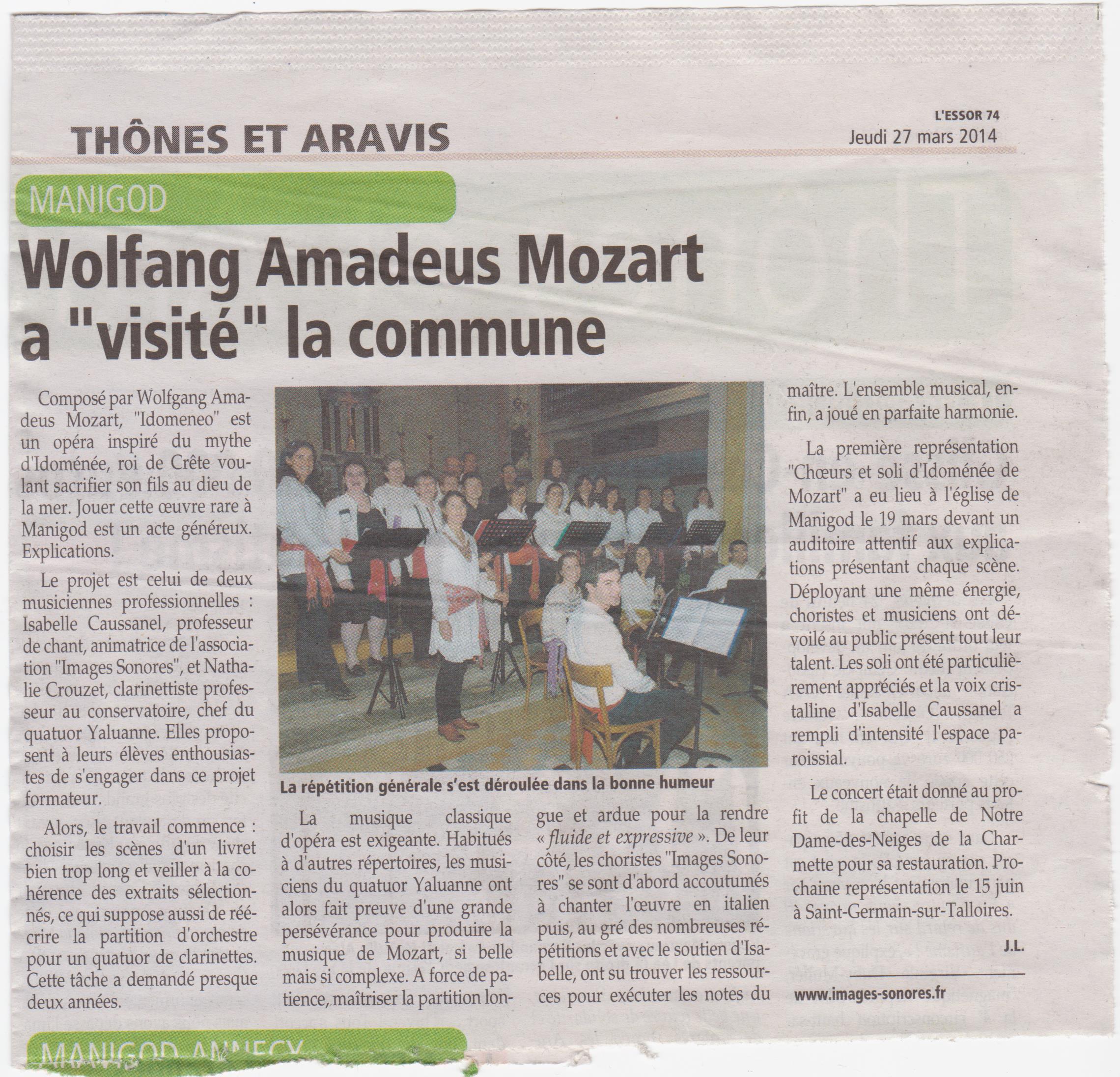 L'Essor 27 mars 2014
